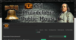 Desktop Screenshot of oldphillypublichouse.com