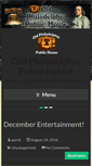 Mobile Screenshot of oldphillypublichouse.com